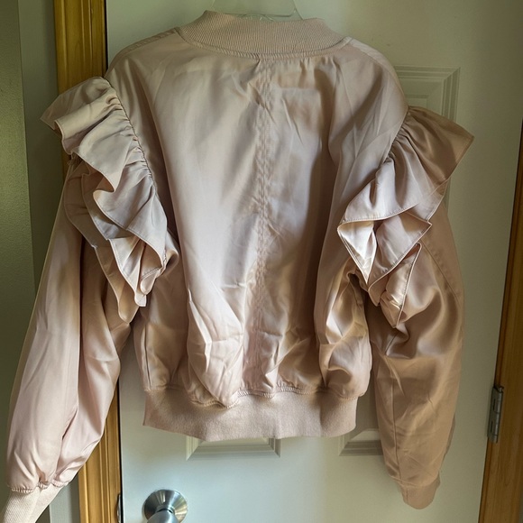 Junk Gypsy Ruffled Bomber Jacket - Picture 3 of 6